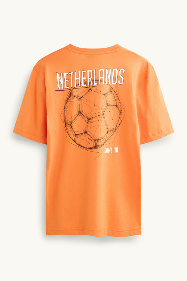 Herren - T-Shirt - Unisex - Relaxed Fit - Niederlande - orange