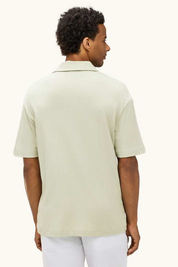 Heren - Poloshirt - lichtgroen