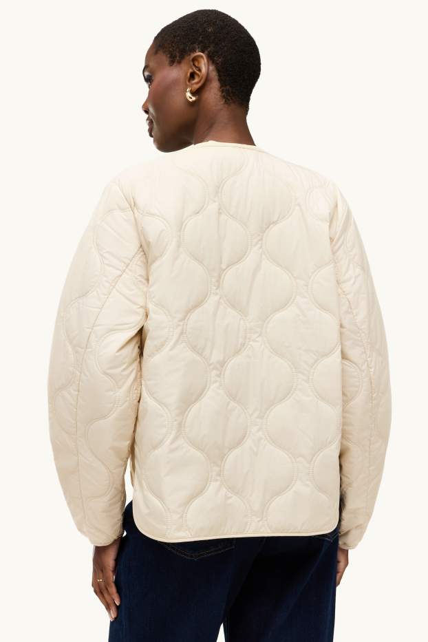 Damen - Steppjacke - weiß
