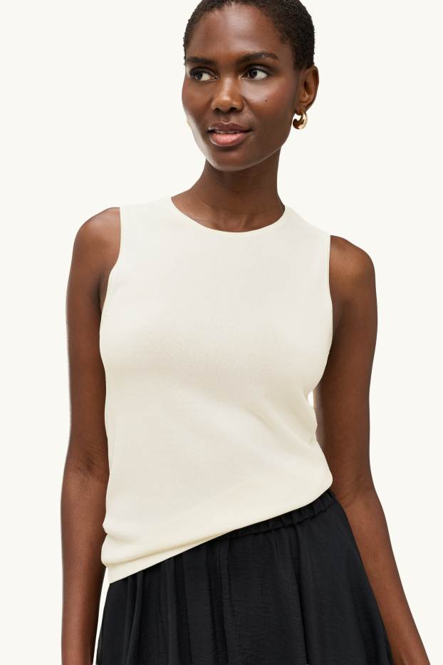 Dames - Spencer - crème wit