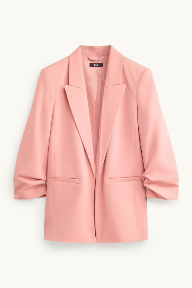 Femmes - Blazer de bureau - regular fit - rose