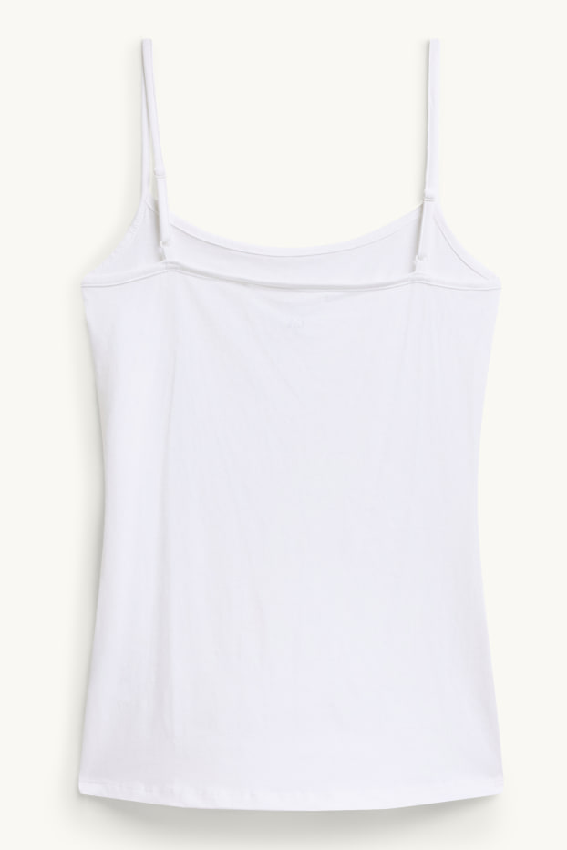 Damen - Multipack 2er - Top - weiß