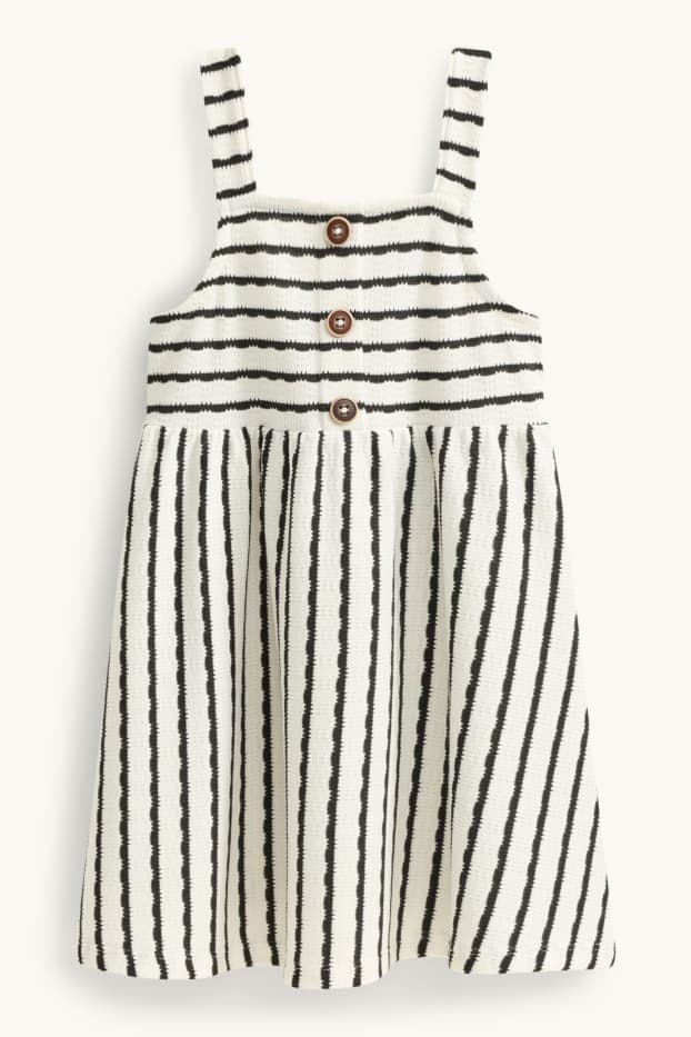 Enfants filles - Robe - blanc / noir