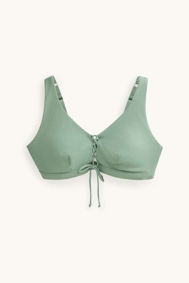 Damen - Bikini-Top - wattiert - bügellos - LYCRA® XTRA LIFE™ - grün