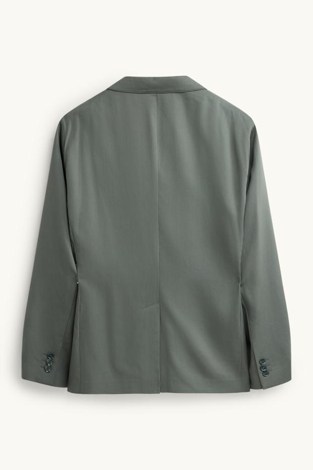 Herren - Baukasten-Lyocell-Sakko - Relaxed Fit - dunkelgrün