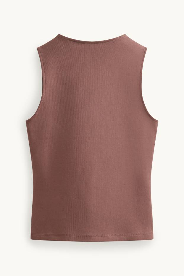 Damen - Top - braun