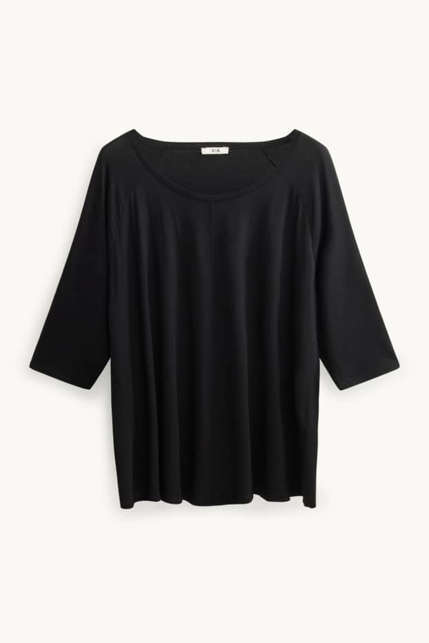 Femmes - T-shirt - noir