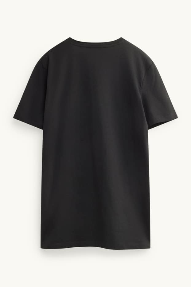 Pánské - Tričko - slim fit - Flex - černá