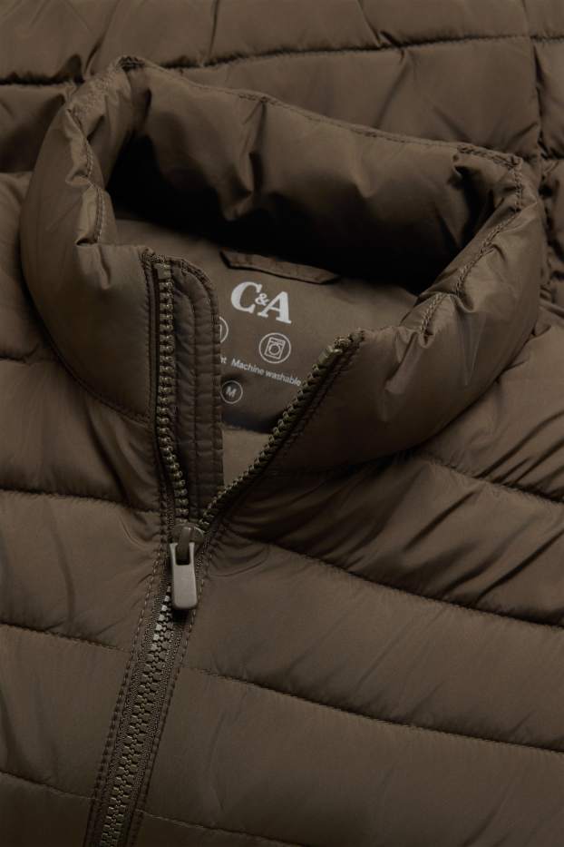 Uomo - Gilet trapuntato - marrone