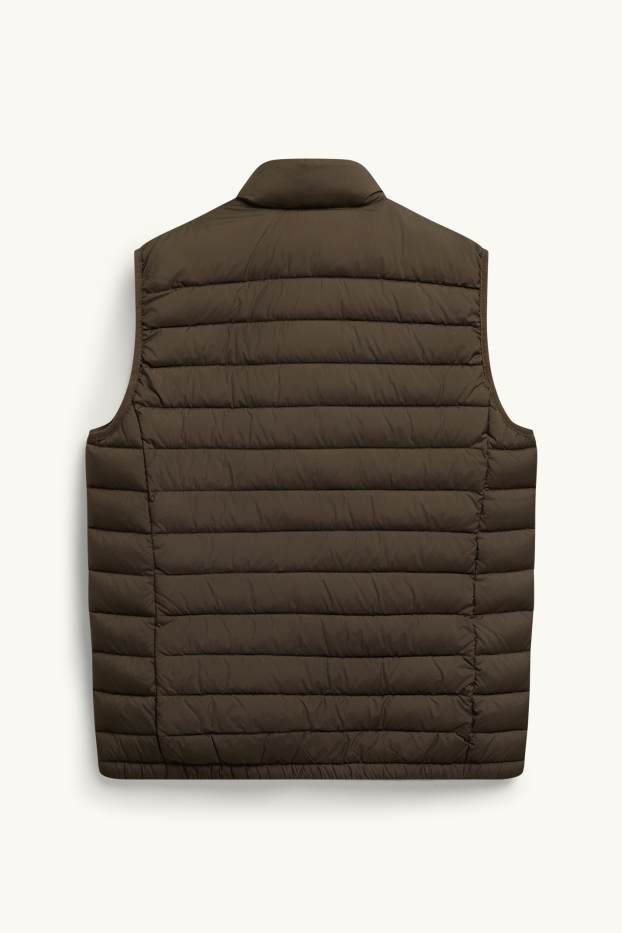 Uomo - Gilet trapuntato - marrone