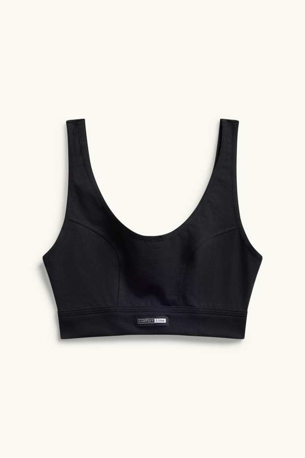 Damen - Bustier - LYCRA® - schwarz