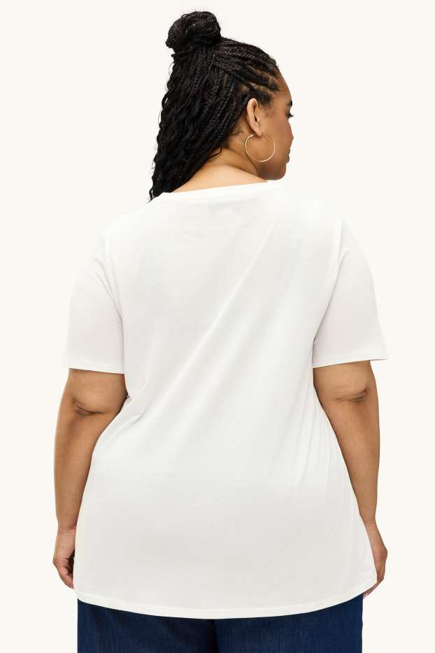 Mujer - Camiseta - regular fit - blanco
