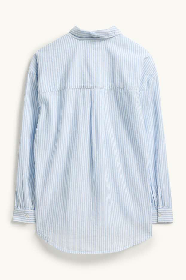 Kinder Mädchen - Set - Bluse und Top - 2 teilig - blau