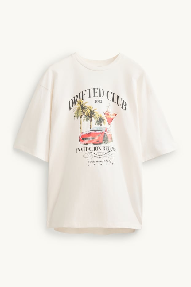 Heren - T-shirt - wit