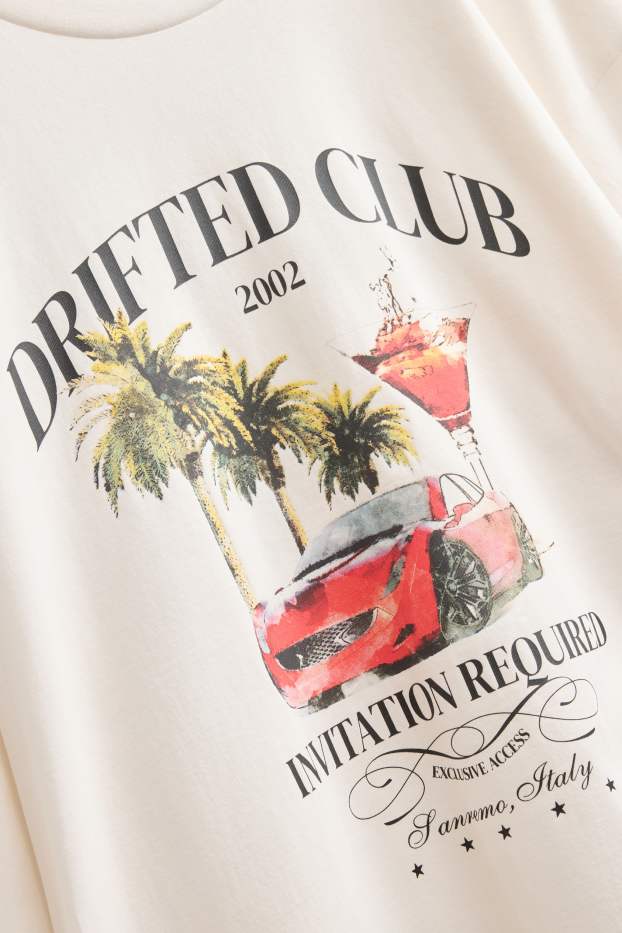 Heren - T-shirt - wit
