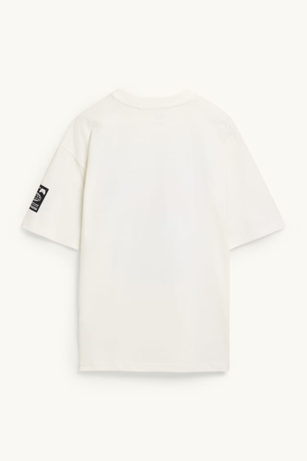 Kinder Jungen - Gaming-Controller - Kurzarmshirt - weiss