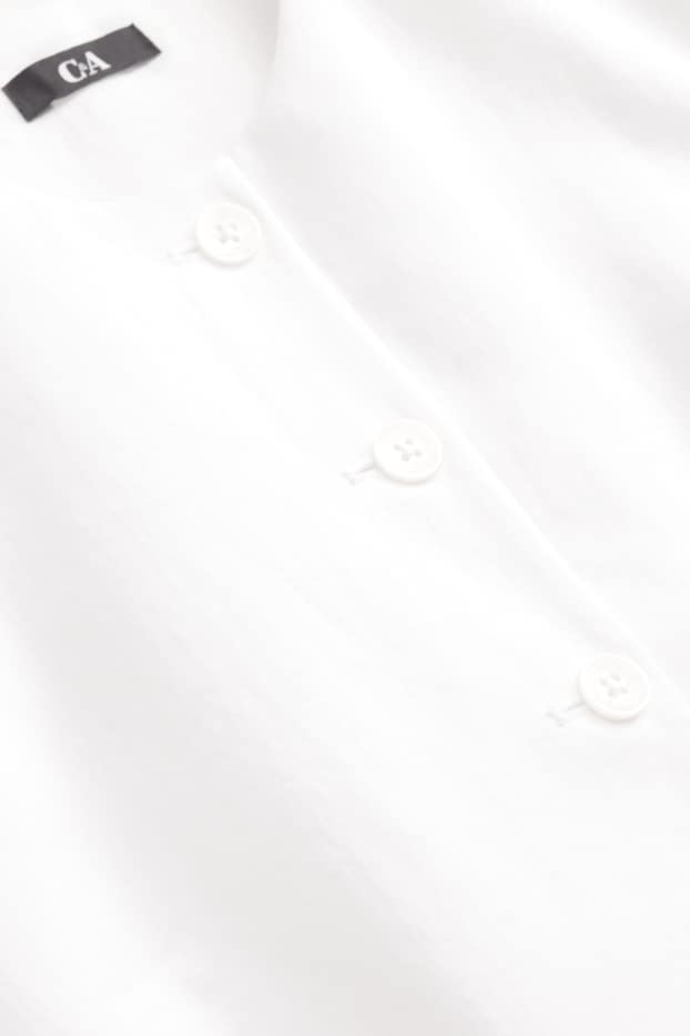 Femmes - Gilet - blanc