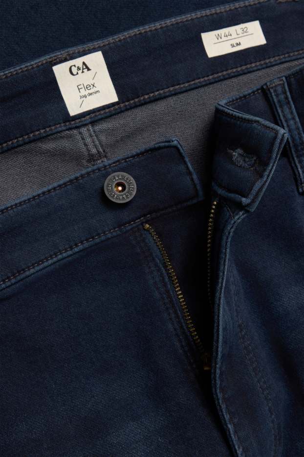 Heren - Slim jeans - Flex jog denim - LYCRA® - jeansdonkerblauw