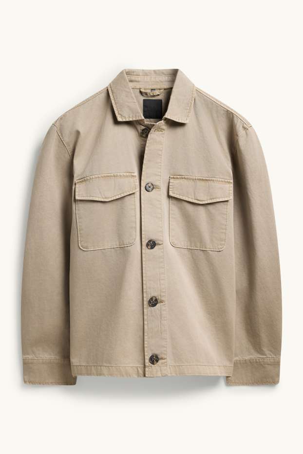 Home - Sobrecamisa - relaxed fit - Kent - beix
