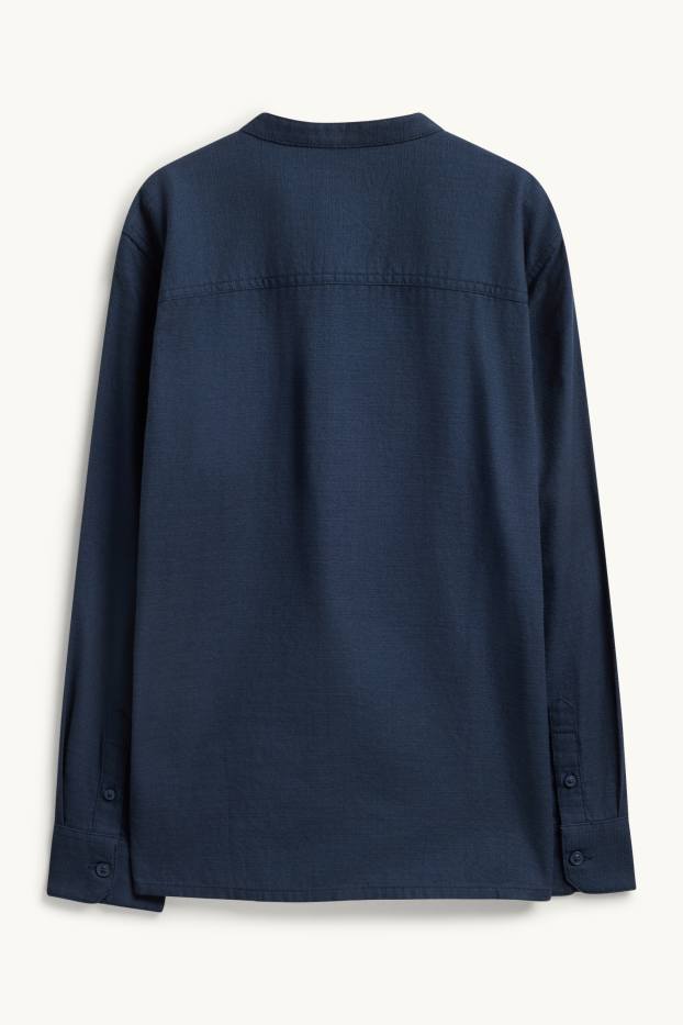 Kinder Jungen - Hemd - dunkelblau