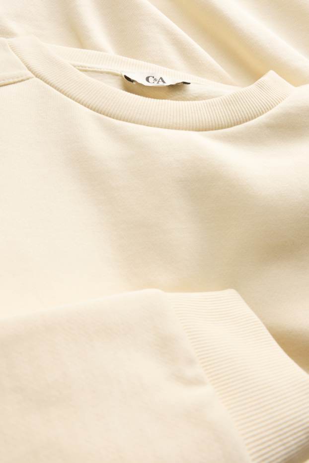 Women - Sweatshirt - light beige
