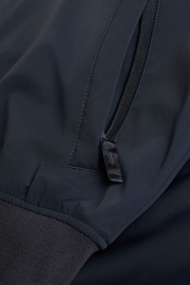 Herren - Bomberjacke - gefüttert - dunkelblau