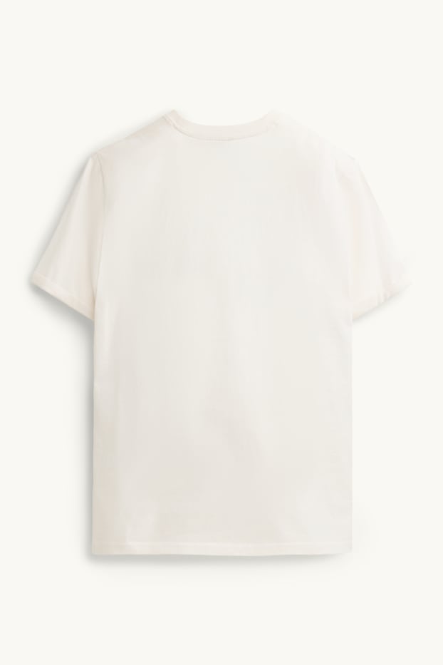 Herren - T-Shirt - Regular Fit - weiß