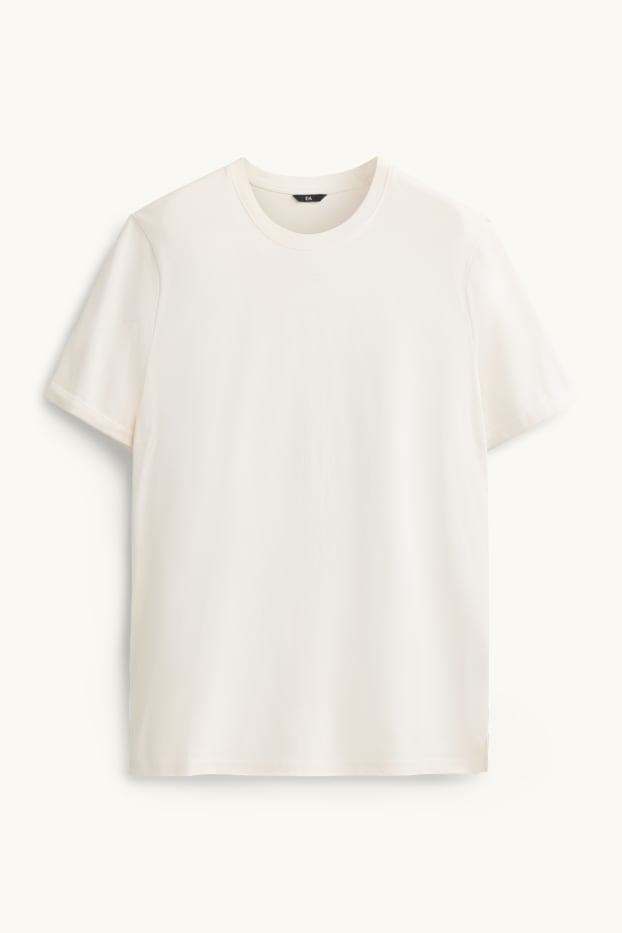 Herren - T-Shirt - Regular Fit - weiß