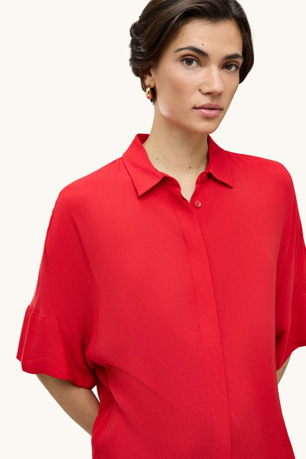 Dames - Blouse - rood
