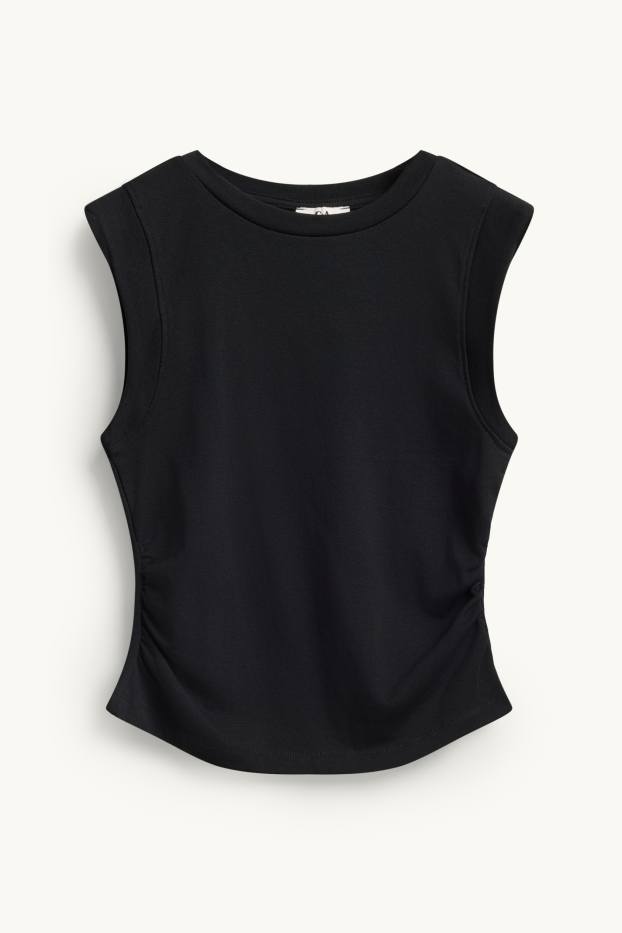 Dames - Top - zwart