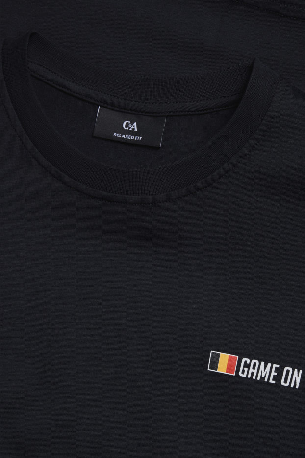 Men - T-shirt - black