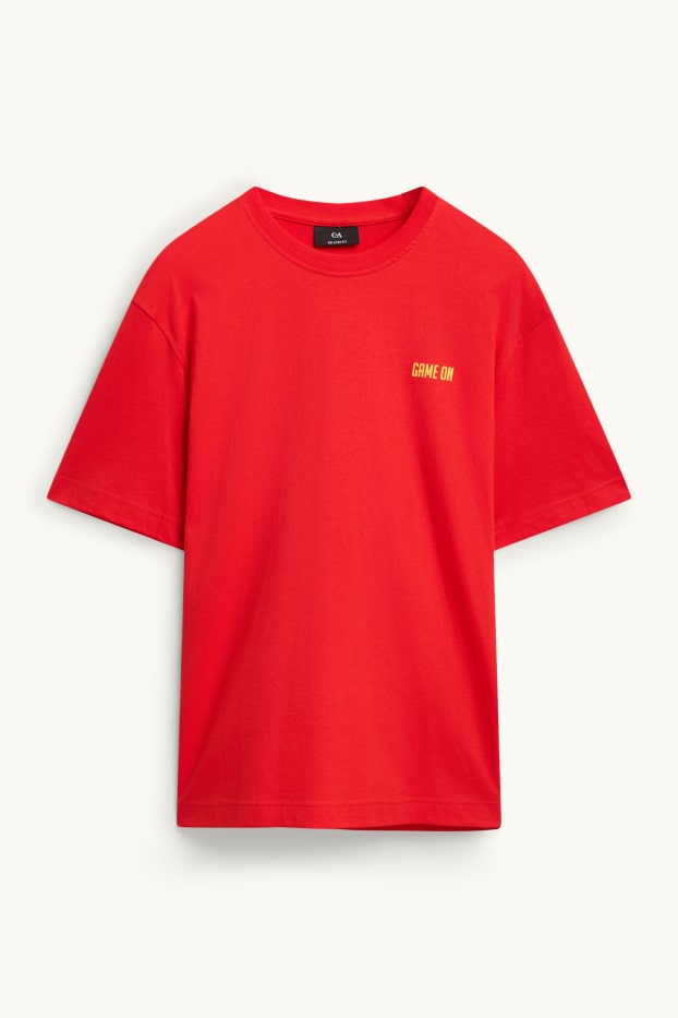 Men - T-shirt - red