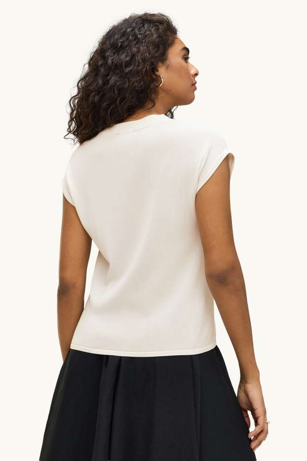 Dames - Spencer - wit