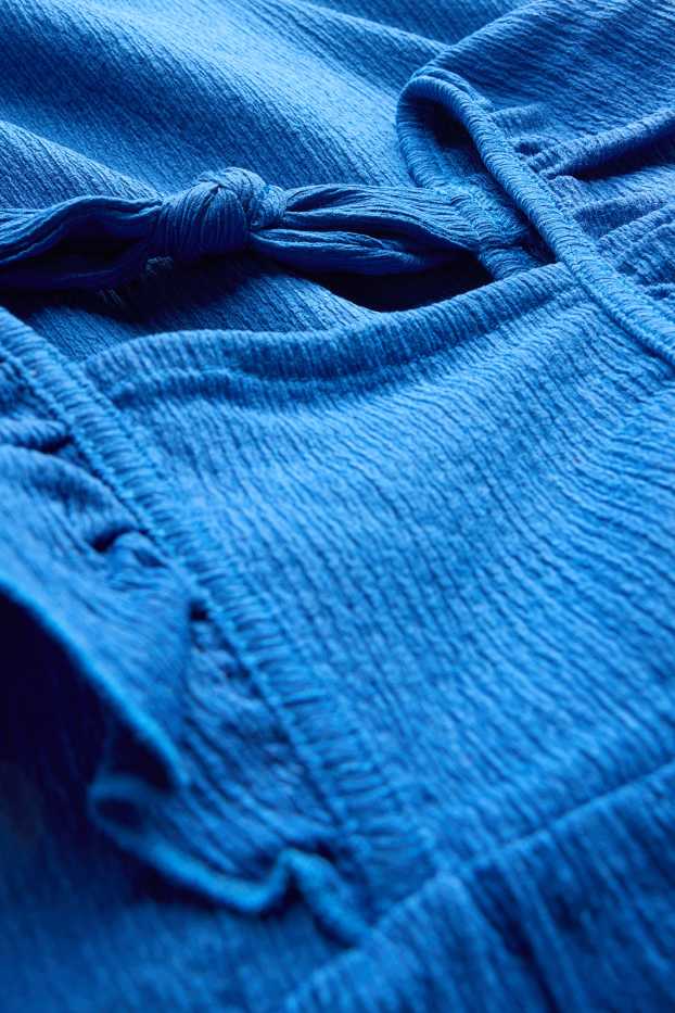Children Girls - Dress - blue