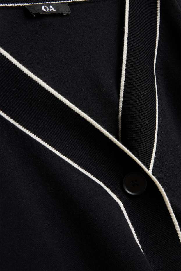 Damen - Strickjacke - schwarz