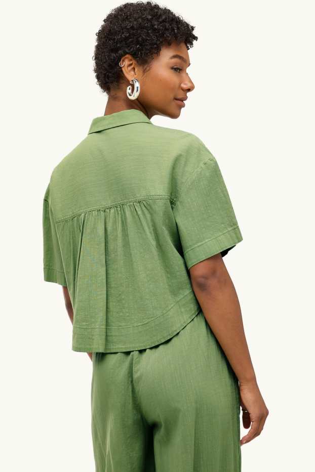 Femmes - Chemisier - vert