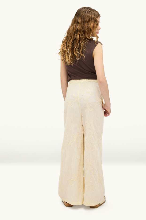 Nena - Pantalons de tela - beix