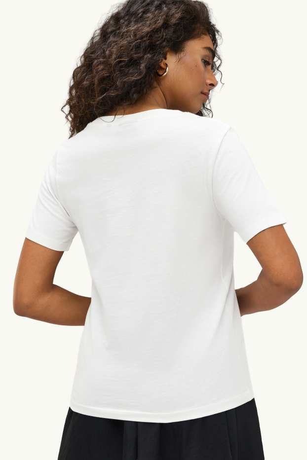 Dames - T-shirt - regular fit - Peanuts - wit