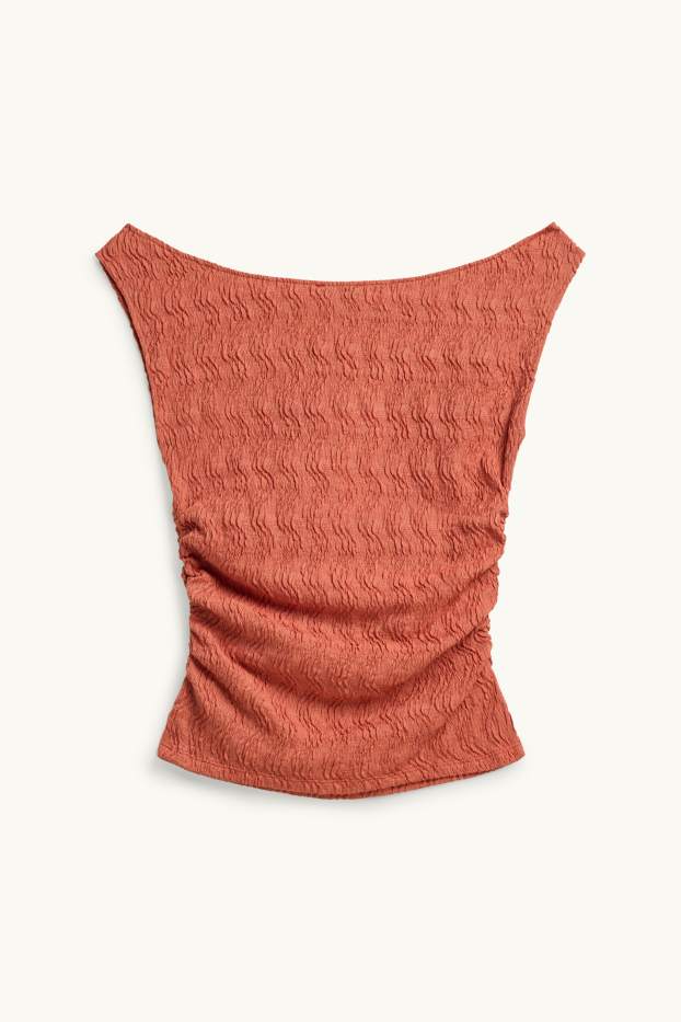 Femmes - Haut - orange