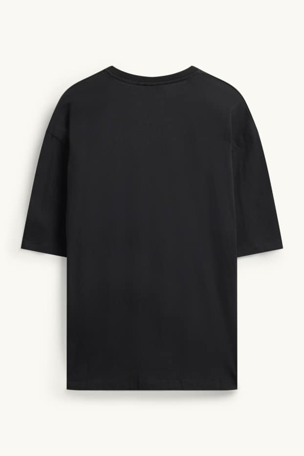 Heren - T-shirt - zwart