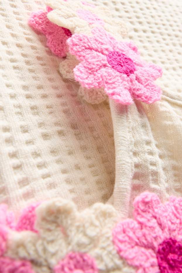 Children Girls - Vest - cremewhite