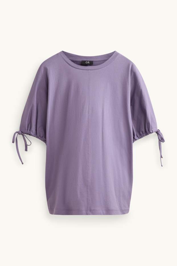 Femmes - T-shirt - violet