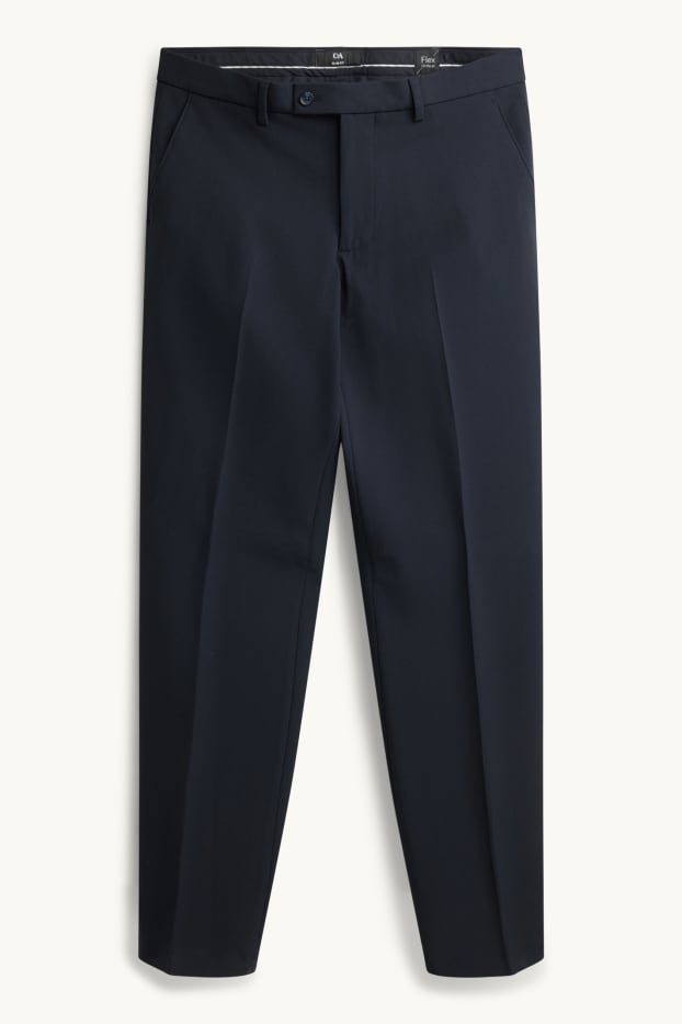Herren - Baukasten-Hose - Slim Fit - Flex - LYCRA® - Mix & Match - schwarz