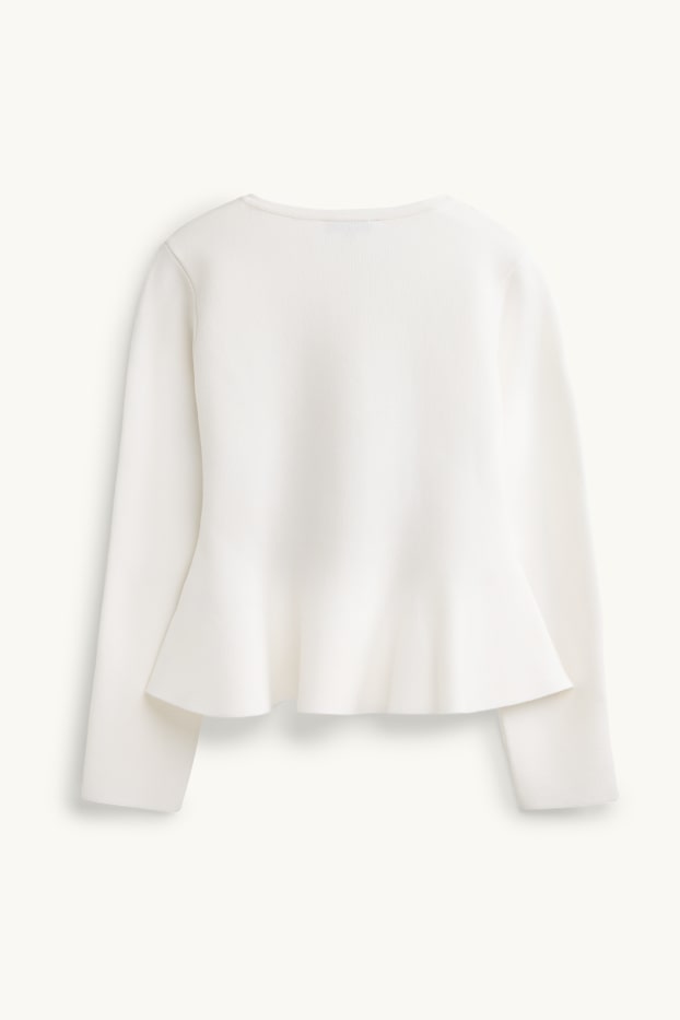 Women - Cardigan - white