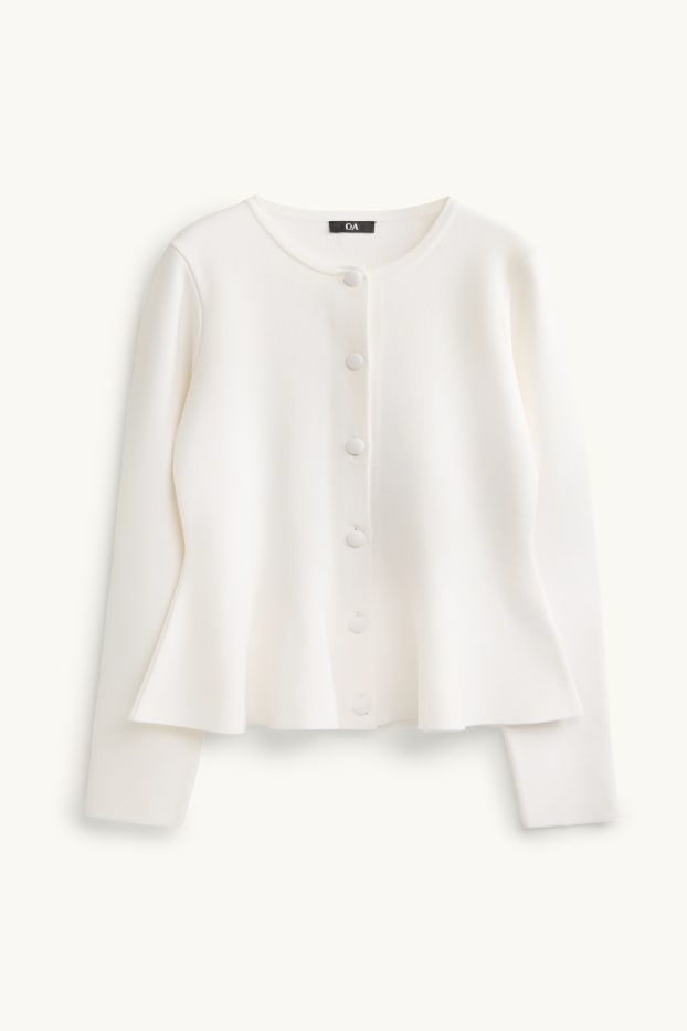 Women - Cardigan - white