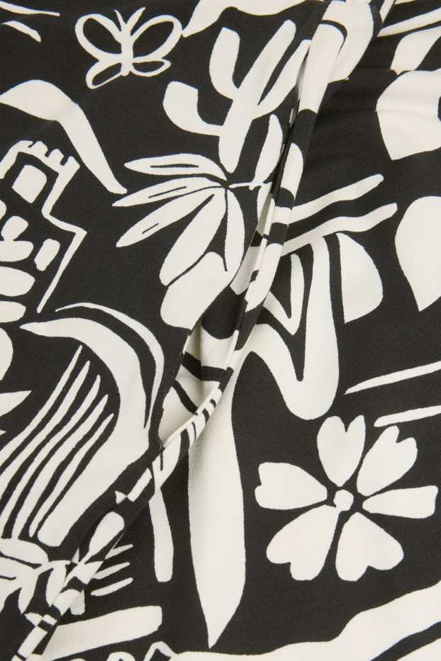 Donna - Pantaloni - bianco / nero