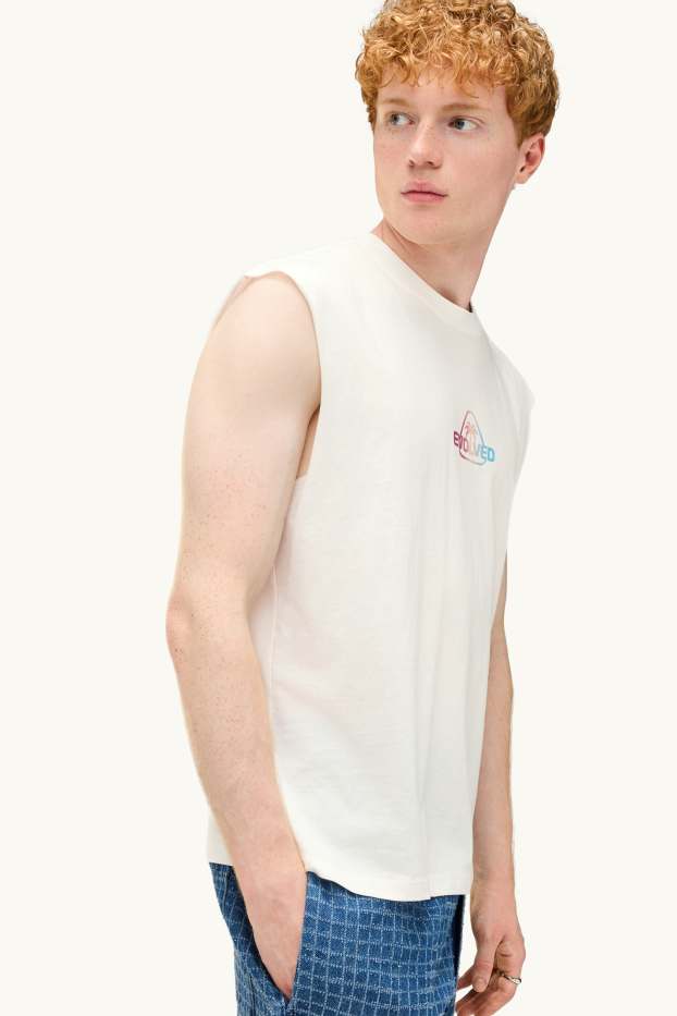 Herren - Tank Top - weiß