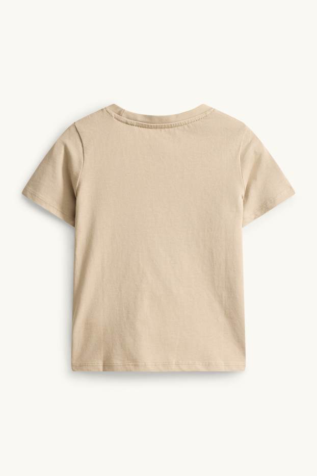 Niños - Camiseta manga corta - beis