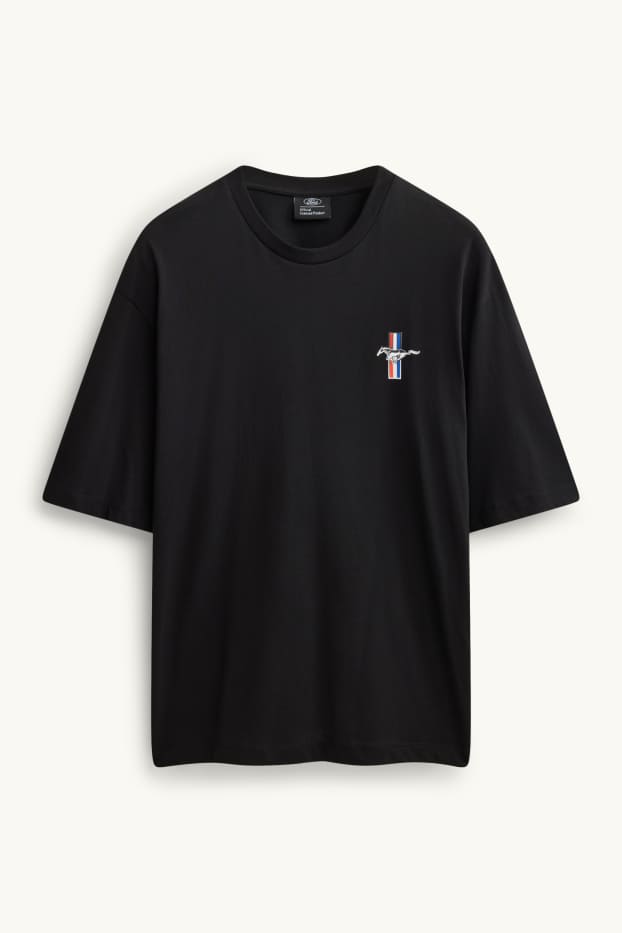 Hommes - T-shirt - noir