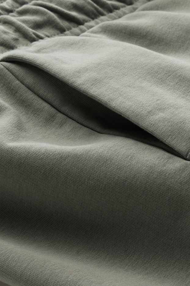 Uomo - Shorts di felpa - verde chiaro